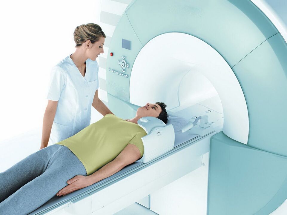 MRI барои ташхиси остеохондроз